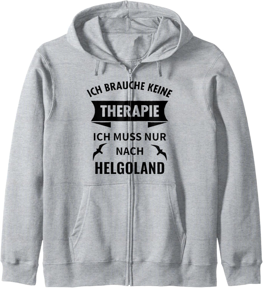 Helgoland Therapie Nordsee Insel Urlaub Geschenk Kapuzenjacke