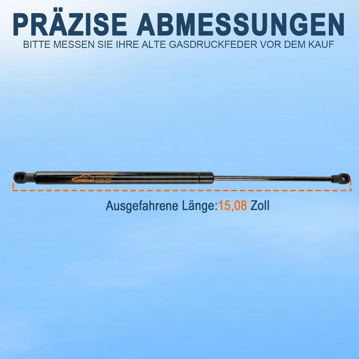 2X Heckklappendämpfer für BMW 3er E46 318 320 323 325 330 M3 Cabriolet 2000-2007 Gasdruckfeder Koffe