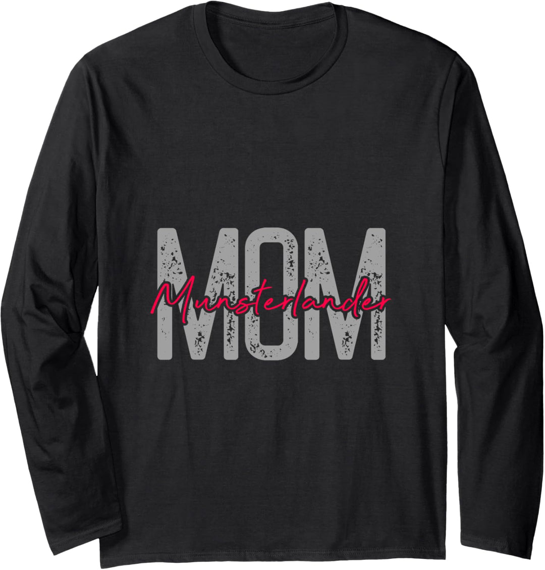 Munsterlander Mom Münsterländer Hund Hunde Hundemama Langarmshirt