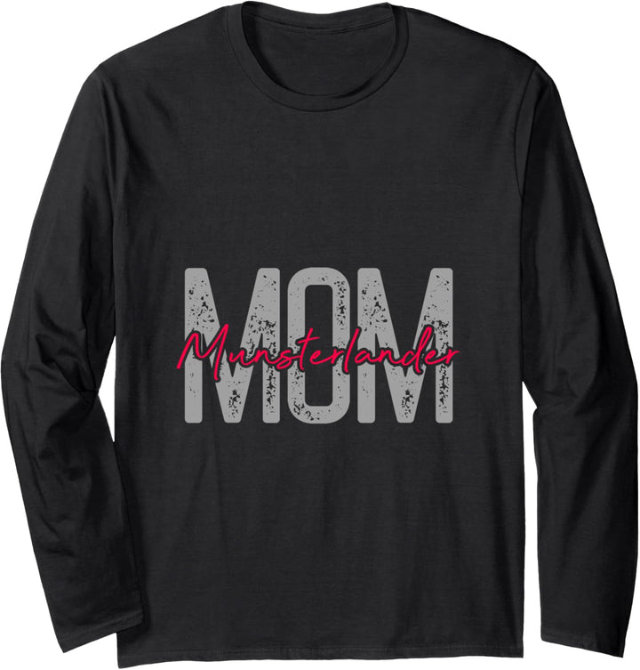 Munsterlander Mom Münsterländer Hund Hunde Hundemama Langarmshirt