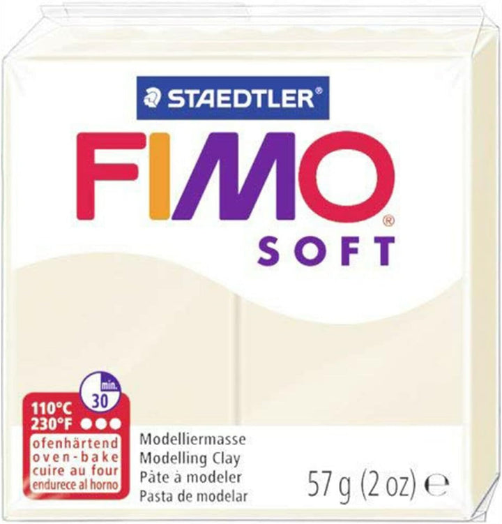 Fimo FIMO Soft & Effect Polymer-Ofen-Modelliermasse – 57 g – 8er-Set – The Beach O'Clock Collection