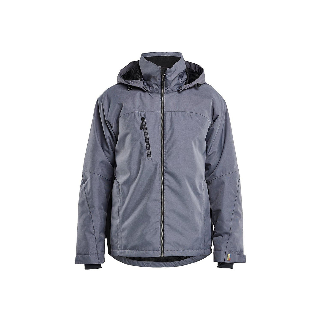 Blaklader 489019779699XS Leichte Gefütterte FunktionsJacke, Mittelgrau/Schwarz, Grösse XS