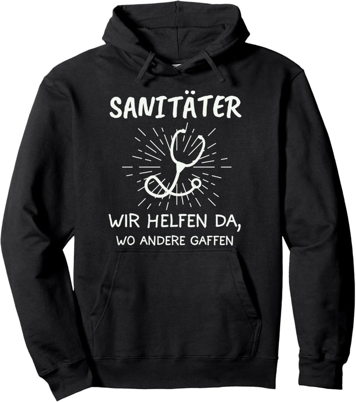 Sanitäter Rettungssanitäter Notfallsanitäter Geschenk Pullover Hoodie