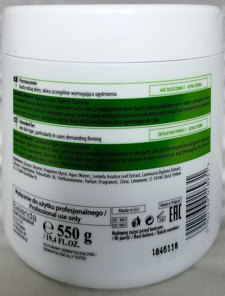 Bielenda Professional Anti-Cellulite Ultra Straffendes Körperpeeling, 550 g