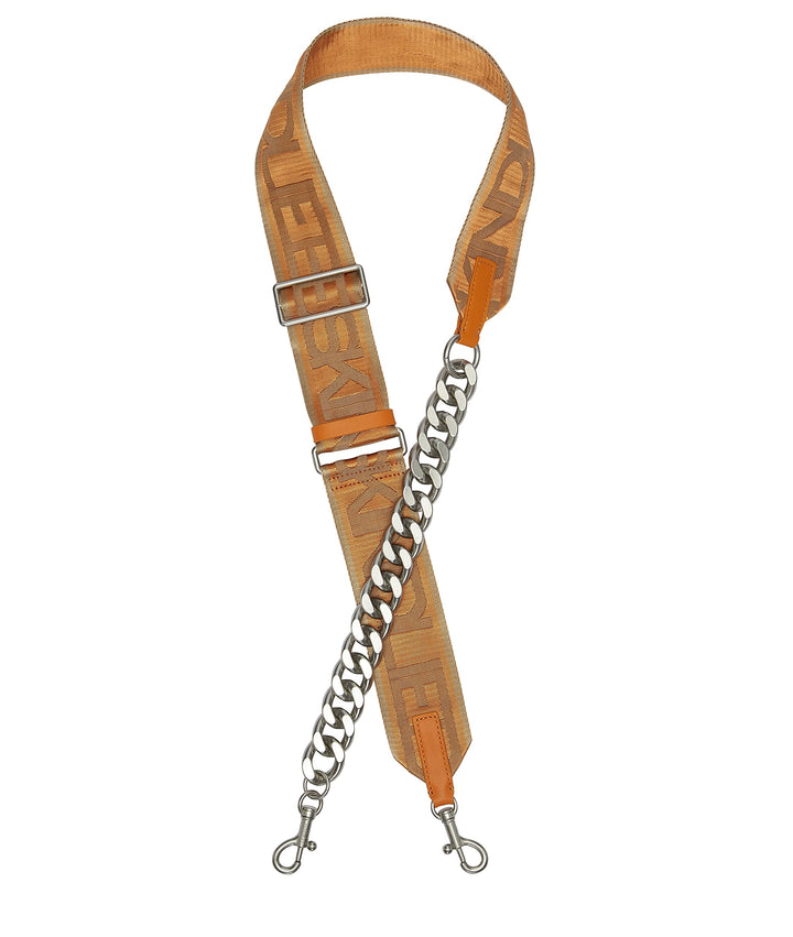 Liebeskind Damen Fancy Strap 1 Shoulder Straps Long Brick, Brick