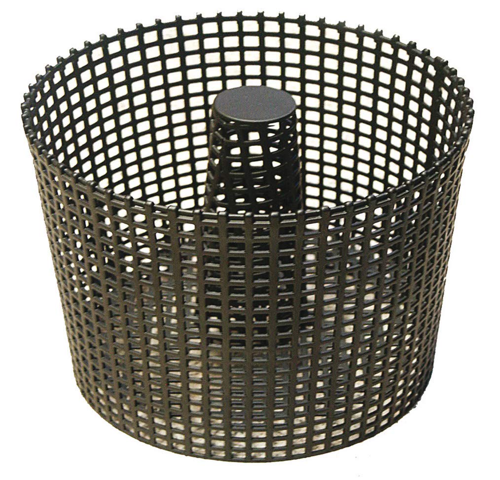 Pelletkorb 24 cm rund Schwarz