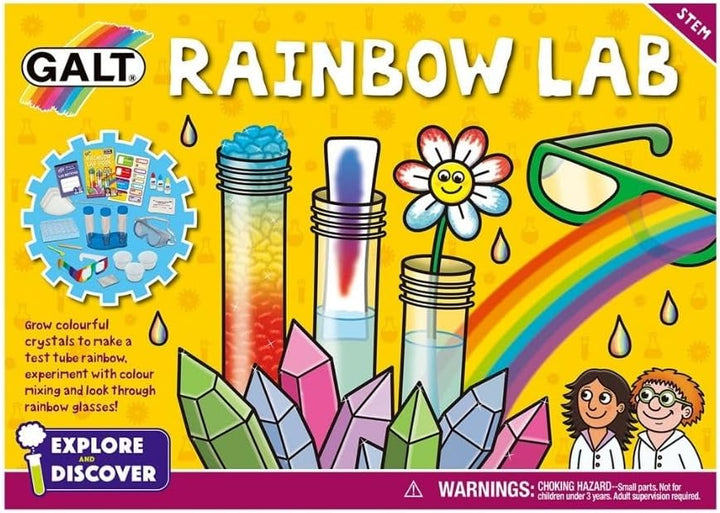 Galt Toys, Rainbow Lab, Science Kit for Kids, Ages 5 Years Plus
