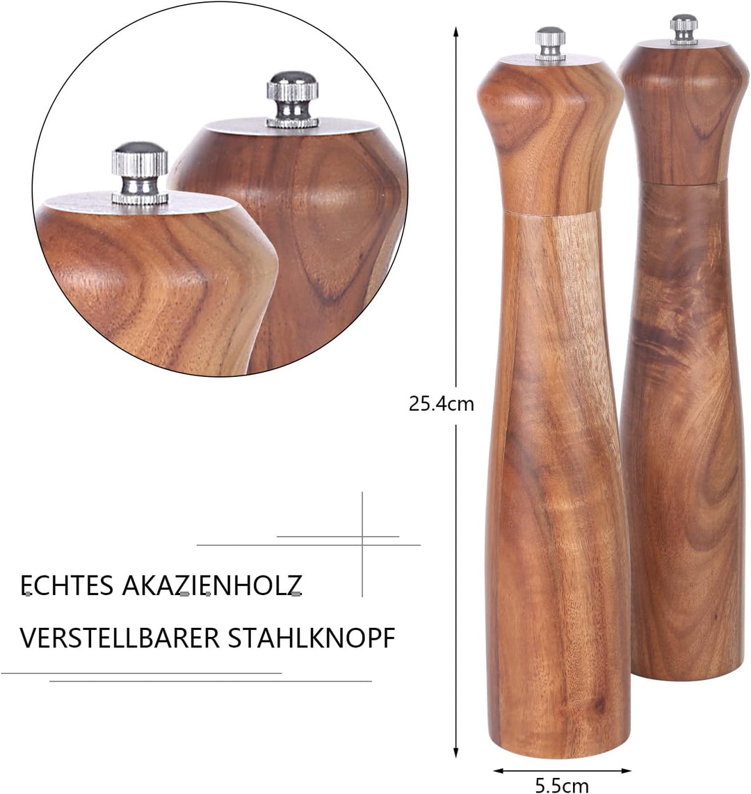 KKC Pfeffermühle aus Holz - 25CM 25CM C, 25CM C