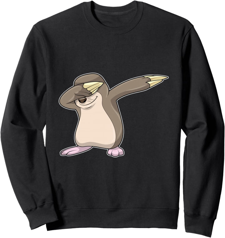 Maulwurf Hip Hop Tanz Dab Sweatshirt