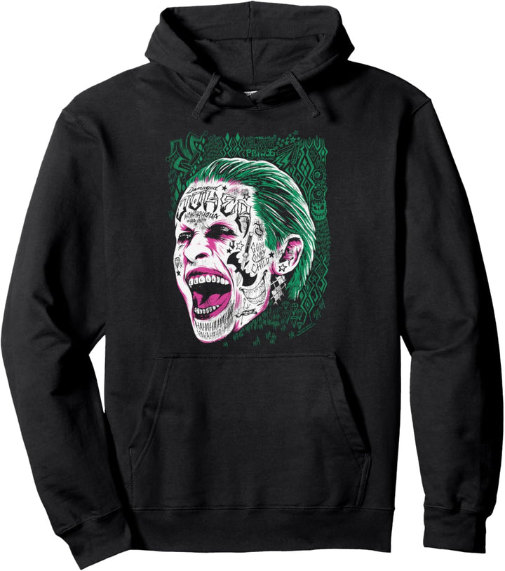 Suicide Squad Joker Prince Portrait Pullover Hoodie
