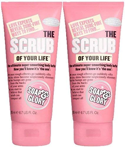 Soap &amp; Glory Das Peeling Ihres Lebens Körperpuffer 200ml,2er Pack