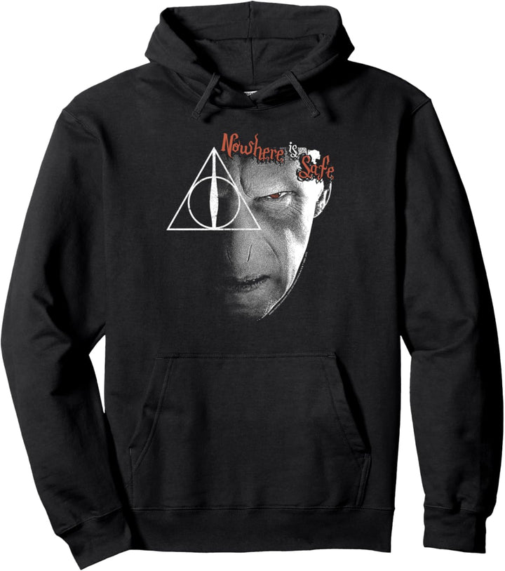 Harry Potter Voldemort Nowhere Is Safe Pullover Hoodie