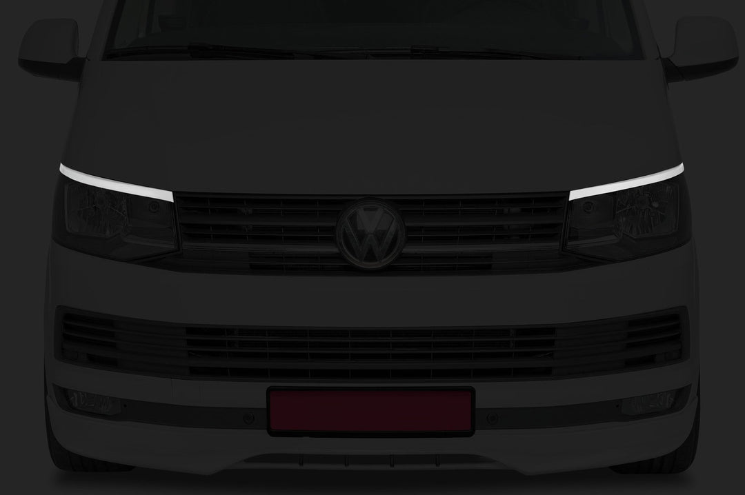 CSR-Automotive Scheinwerferblenden Kompatibel mit/Ersatz für VW T6 Bus SB250