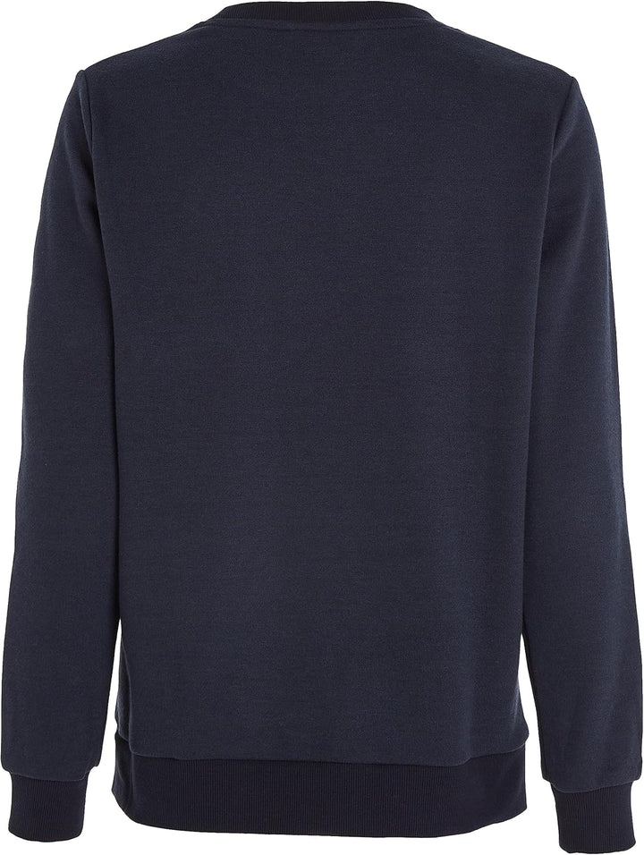 Tommy Hilfiger Damen Sweatshirt Track Top Rundhalsausschnitt S Blau (Desert Sky), S Blau (Desert Sky