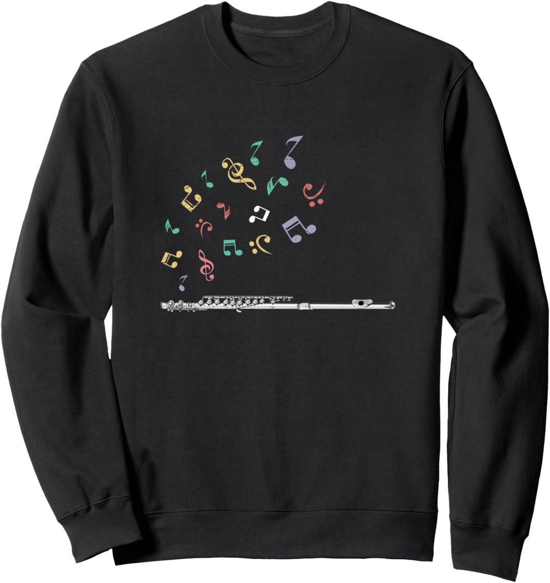 Klassisches Musikinstrument Musik Flötist Geschenk Flöte Sweatshirt