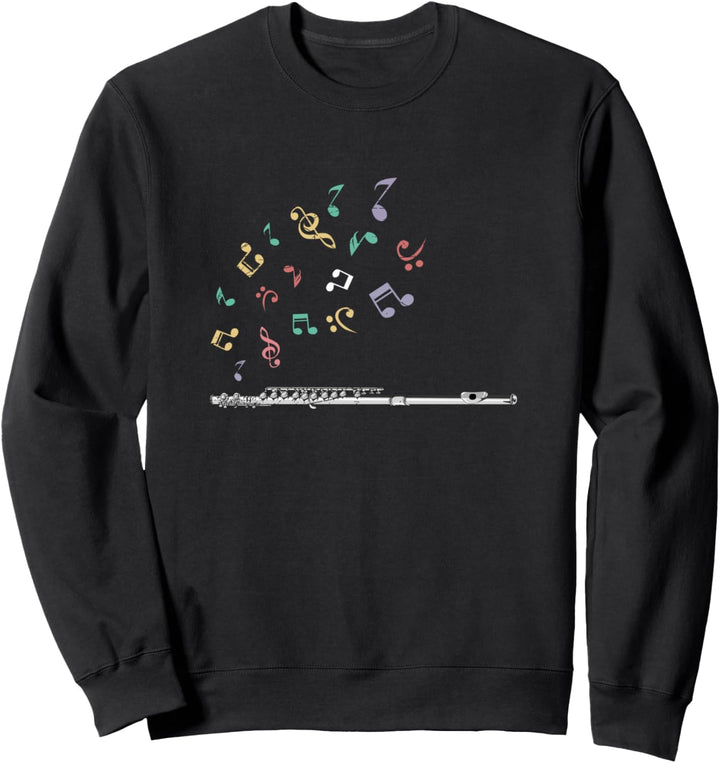 Klassisches Musikinstrument Musik Flötist Geschenk Flöte Sweatshirt