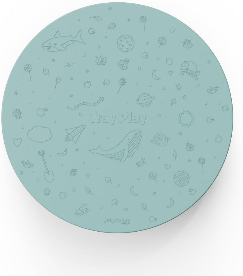 Jellystone Designs, Tray Play 2-in-1-Spieltablett mit Deckel, sensorisches Spiel für Kinder ab 3 Jah