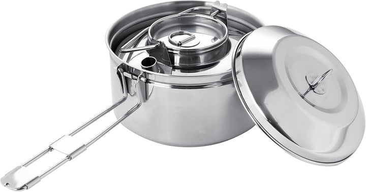 Fire-Maple Camping Kochgeschirr Set 1,0 l Wasserkocher + 1,0 l Topf, 1,0 l Wasserkocher + 1,0 l Topf