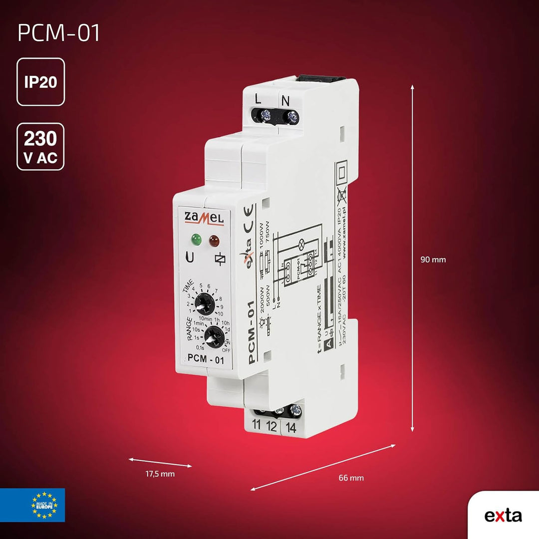 EXTA PCM-01 ZEITRELAIS, 4000 W, 230 V
