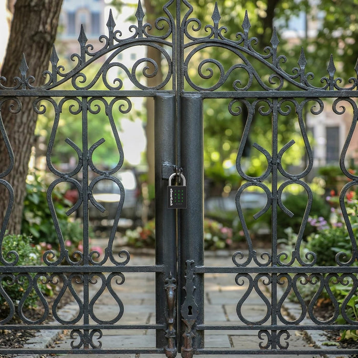 Zahlenschloss Vorhängeschloss mit Zahlencode Schlüssel NFC RFID eLinkSmart wetterfest Schwerlast Kom