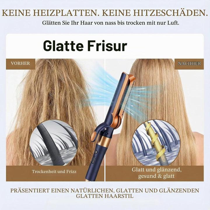 Haarglätteraufsatz Luftstromaufsatz ohne Heizplatten für Airwrap HS01 HS05 HS08 Haarglätteraufsatz f