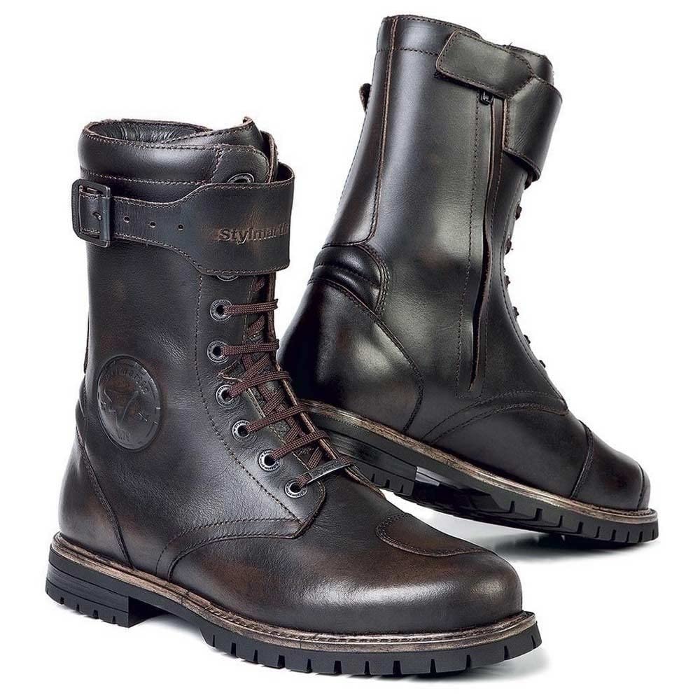 STYLMARTIN Rocket Herren Motorcycle Boot 40 EU 3m G13 Hotrod Red, 40 EU 3m G13 Hotrod Red