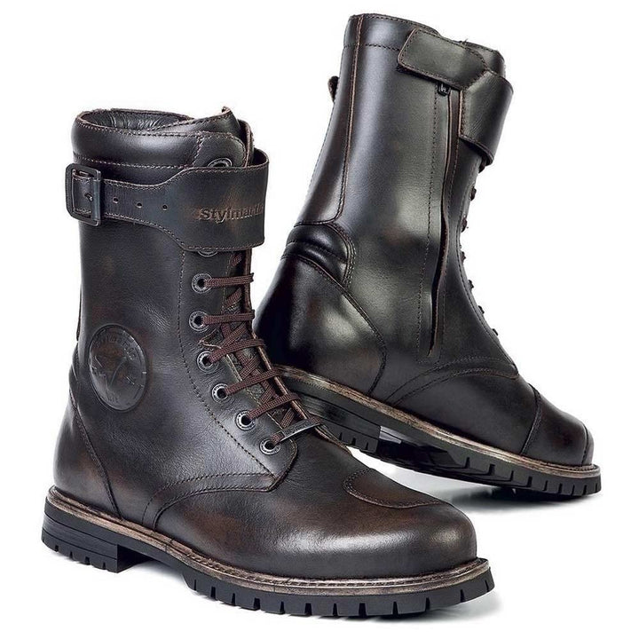 STYLMARTIN Rocket Herren Motorcycle Boot 40 EU 3m G13 Hotrod Red, 40 EU 3m G13 Hotrod Red