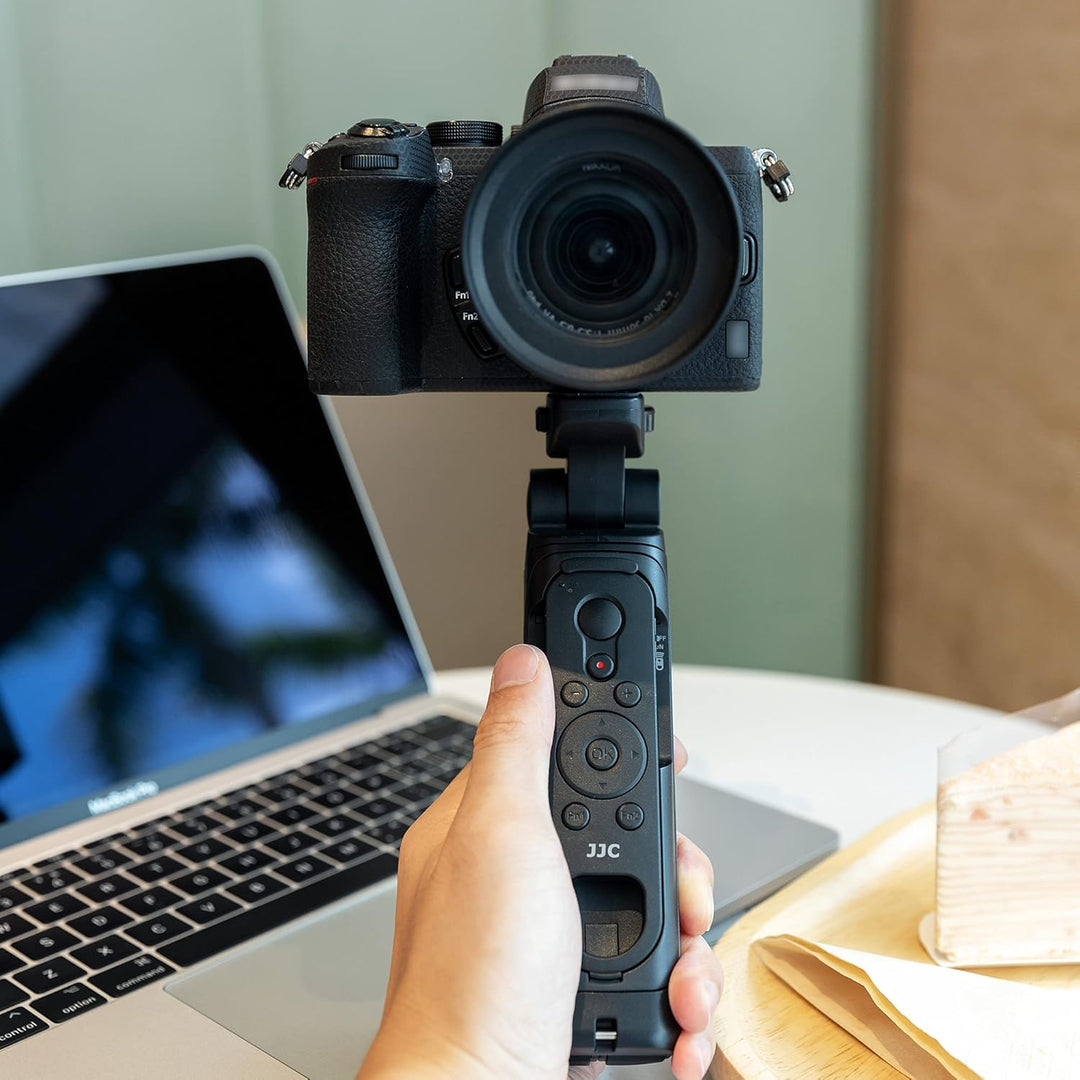 JJC Mini-Stativ mit kabelloser Fernbedienung für Nikon Z6 II Z7 II Z fc Z50 Coolpix P1000 P950 A1000