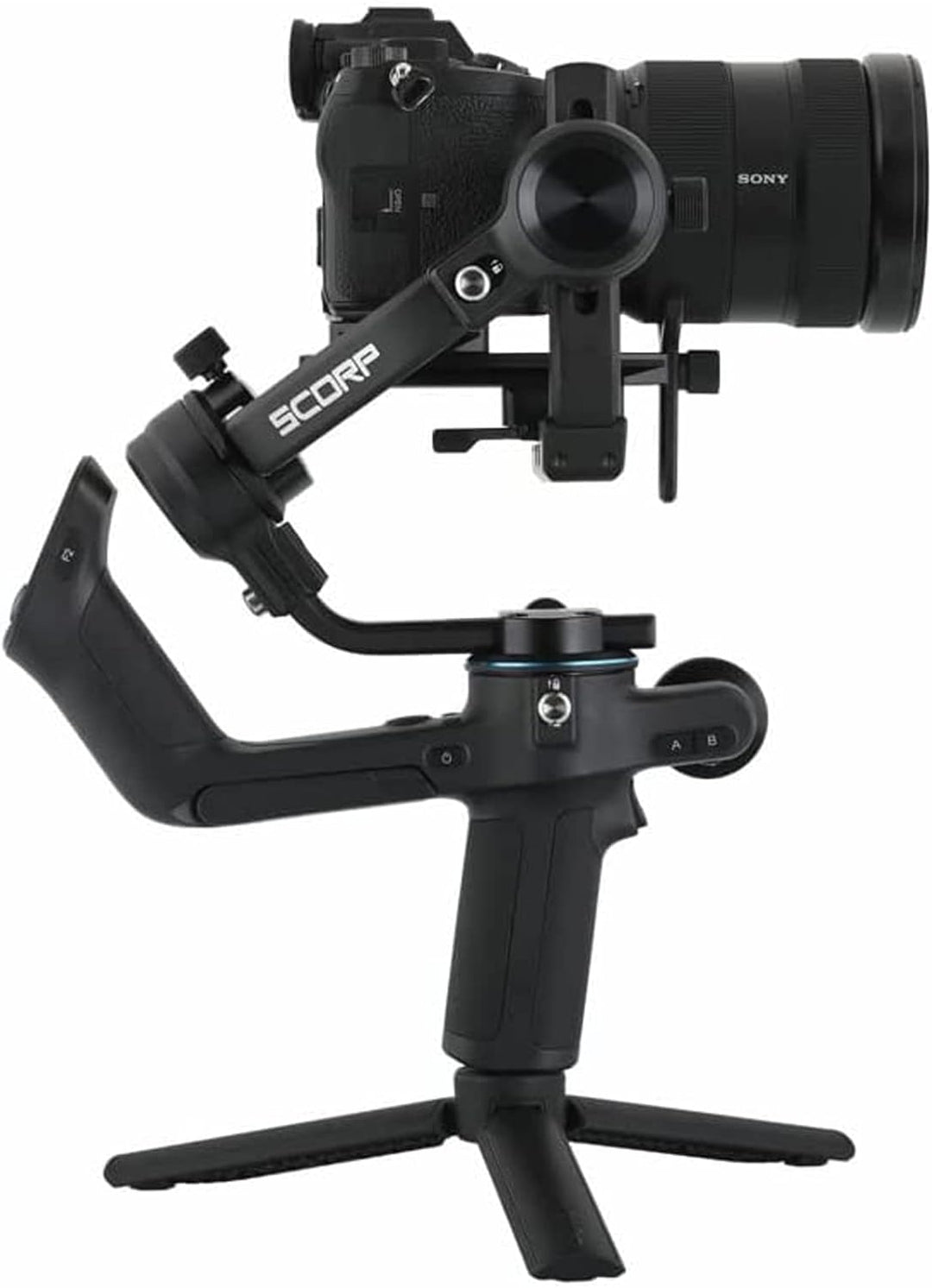 FeiyuTech SCORP-C Stabilisator Gimbal 3-Achsen für DSLR und Spiegellose Kameras,DSLR Gimbal kompatib