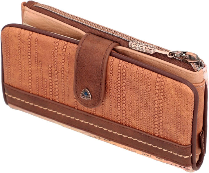 Anekke Damen 36609-907 Mehrfarbig 18x10x2 Weiche Geldbörse, bunt