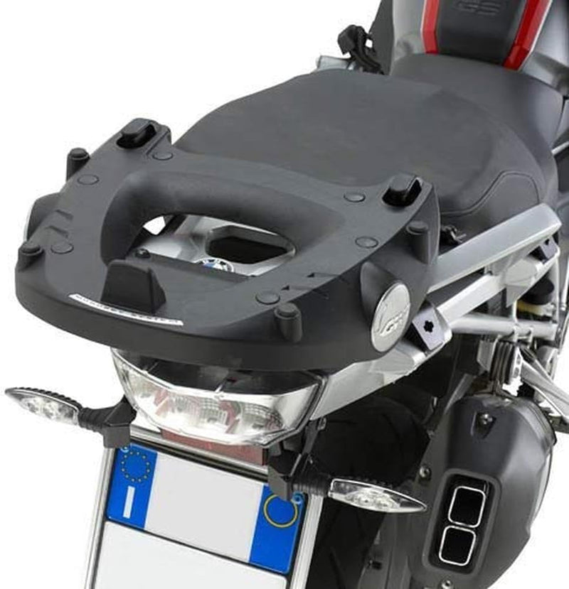 Topcase Träger schwarz Monokey Koffer mit M5 Platte oder Max. Zuladung 10 kg passend für BMW R 1200