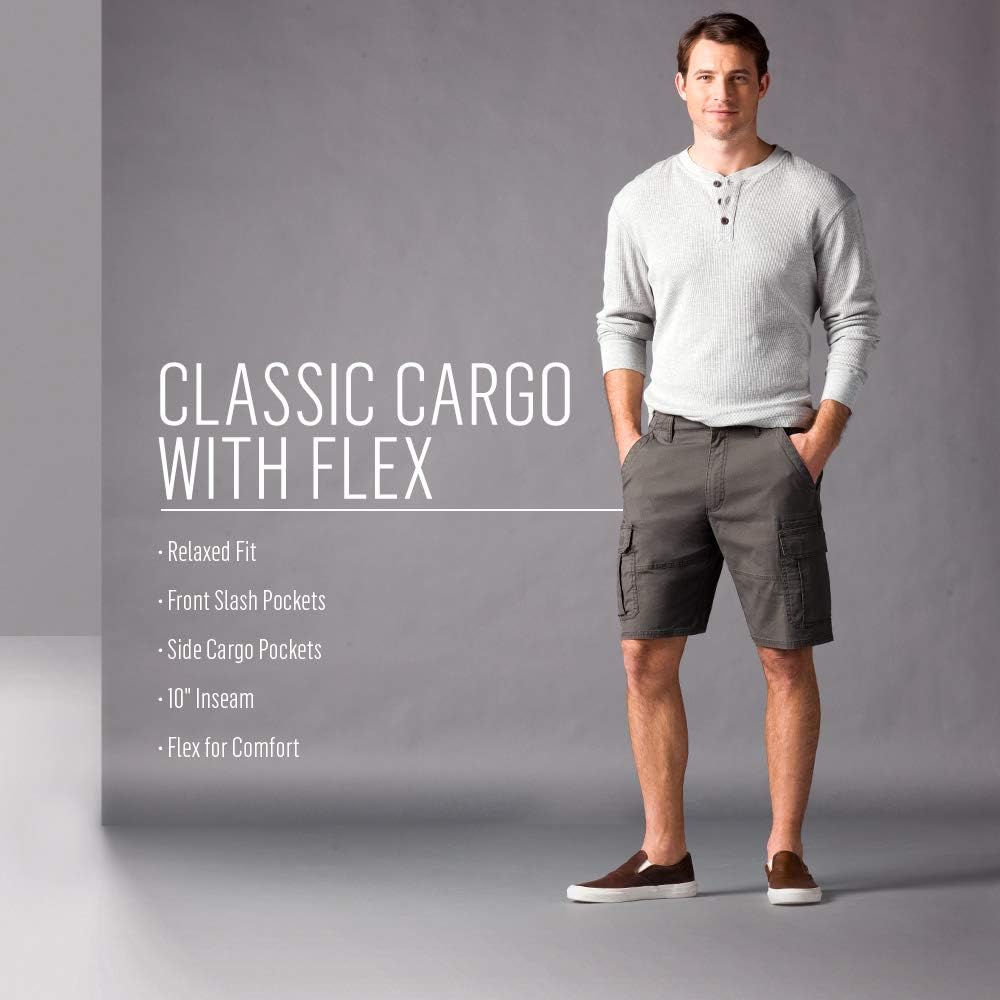 Wrangler Authentics Herren Cargos 40 Olive Drab Ripstop, 40 Olive Drab Ripstop
