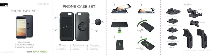 SP CONNECT Moto Bundle für iPhone 8+/7+/6s+/6+