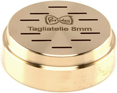 Pastidea Matrize Bronze - Tagliatelle 8x1 mm- kompatibel mit Kenwood Pasta Fresca oder mit Adapter a