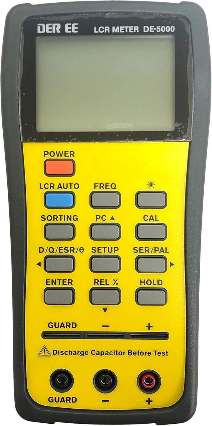 DER Ee De-5000 High Accuracy Handheld LCR Meter with Tl-21 Tl-22