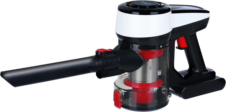 ADLER EUROPE - Akku Staubsauger Kabellos 350W - Akkustaubsauger Beutellos mit Rotierender Bodendüse