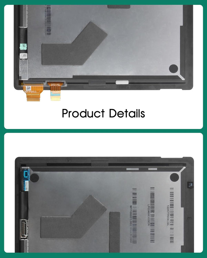 Für Microsoft Surface Pro 7 LCD Screen Pro 7 Screen Replacement 1866 Display Touch Digitizer Assembl
