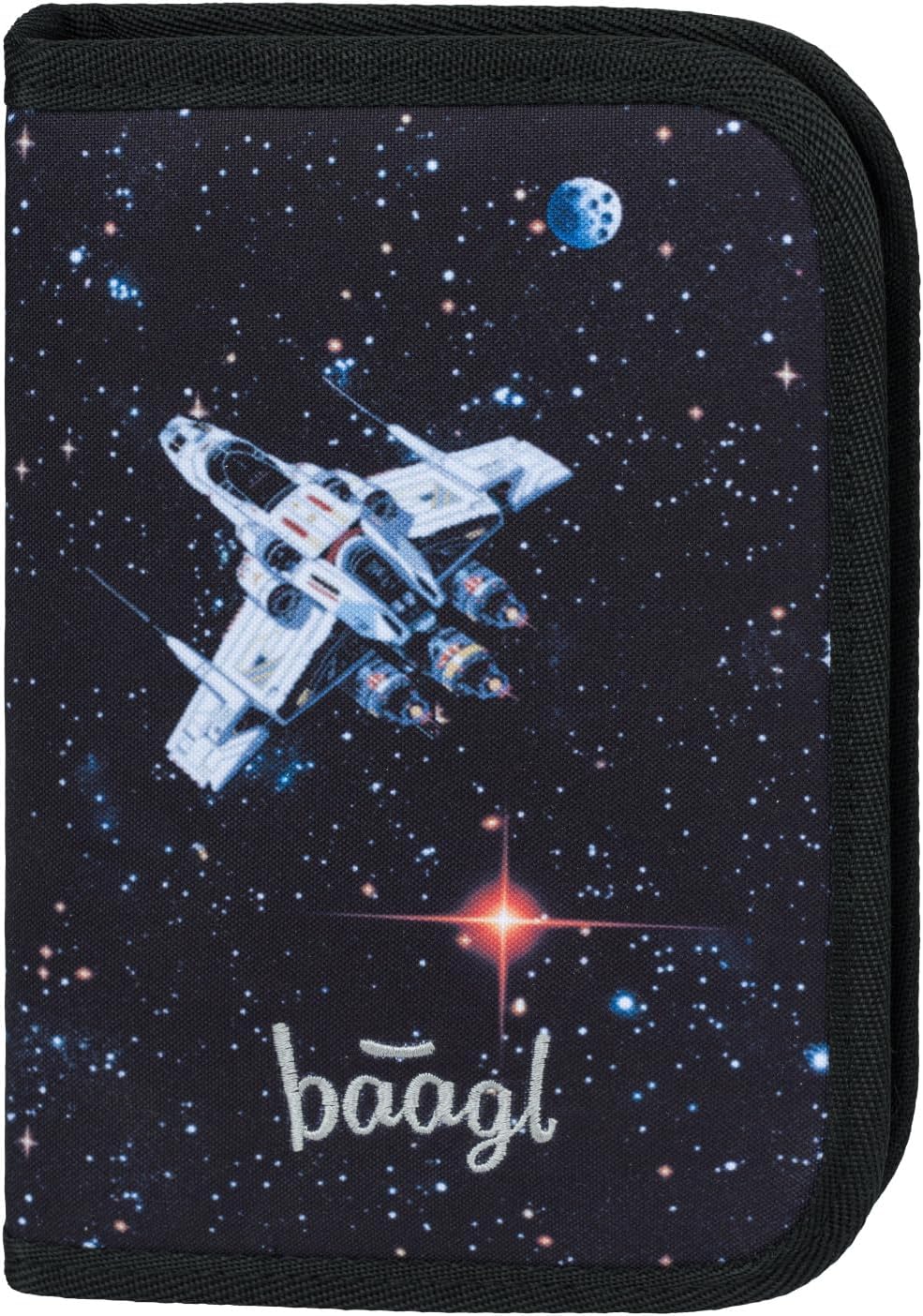 Baagl Schulranzen Jungen Set 3 Teilig (Zippy Schultasche für 1. Klasse, Mäppchen, Turnbeutel), Grund
