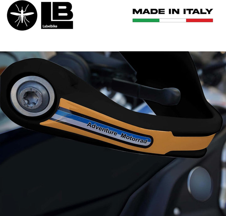 labelbike - Aufkleber 3D Motorrad Handschützer Schutz und Dekoration in Harz kompatibel mit BMW R 12