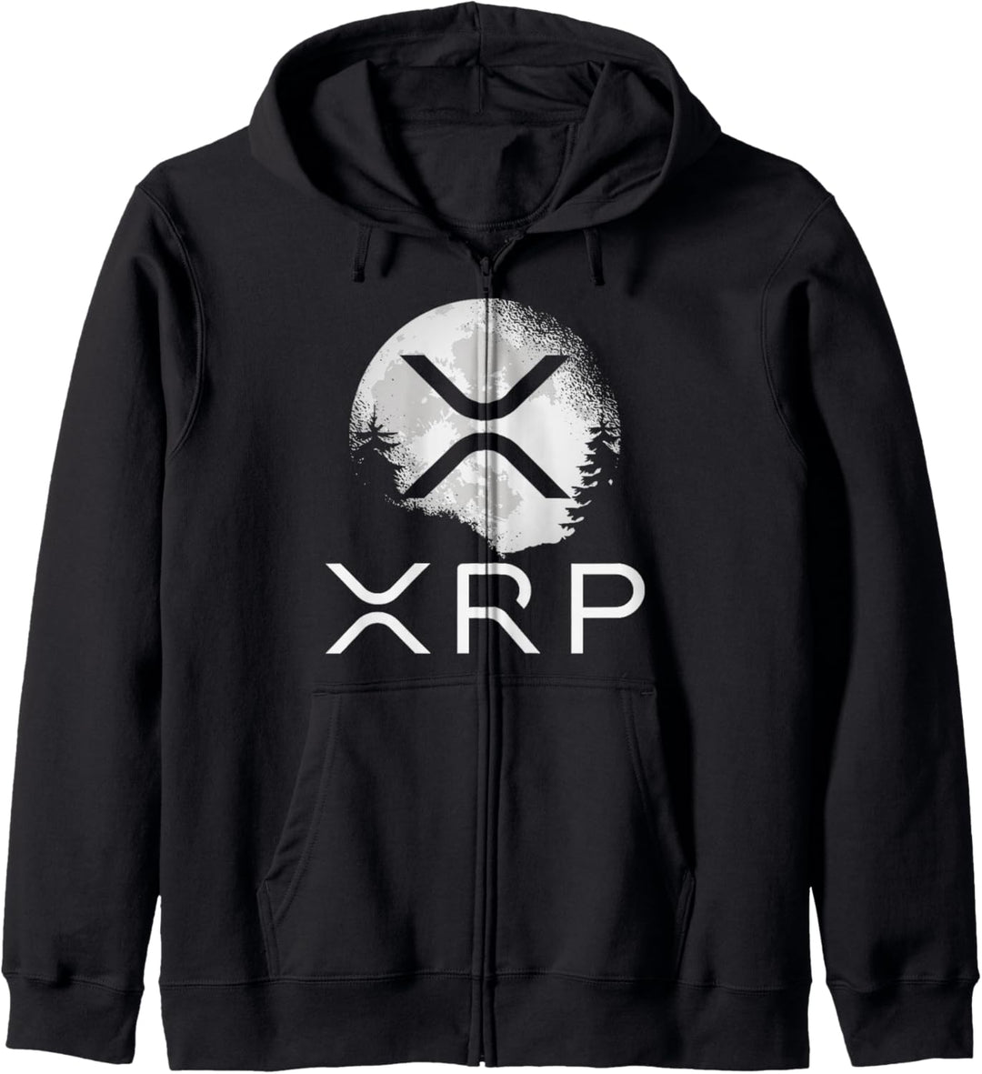 Ripple Coin Xrp Ledger Moon Cryptowährung Bull Market Kapuzenjacke