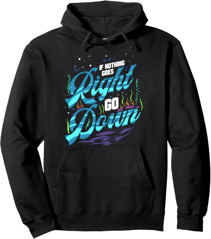 Lustiger Taucher Spruch Geschenk für Unterwasser Tauchsport Pullover Hoodie