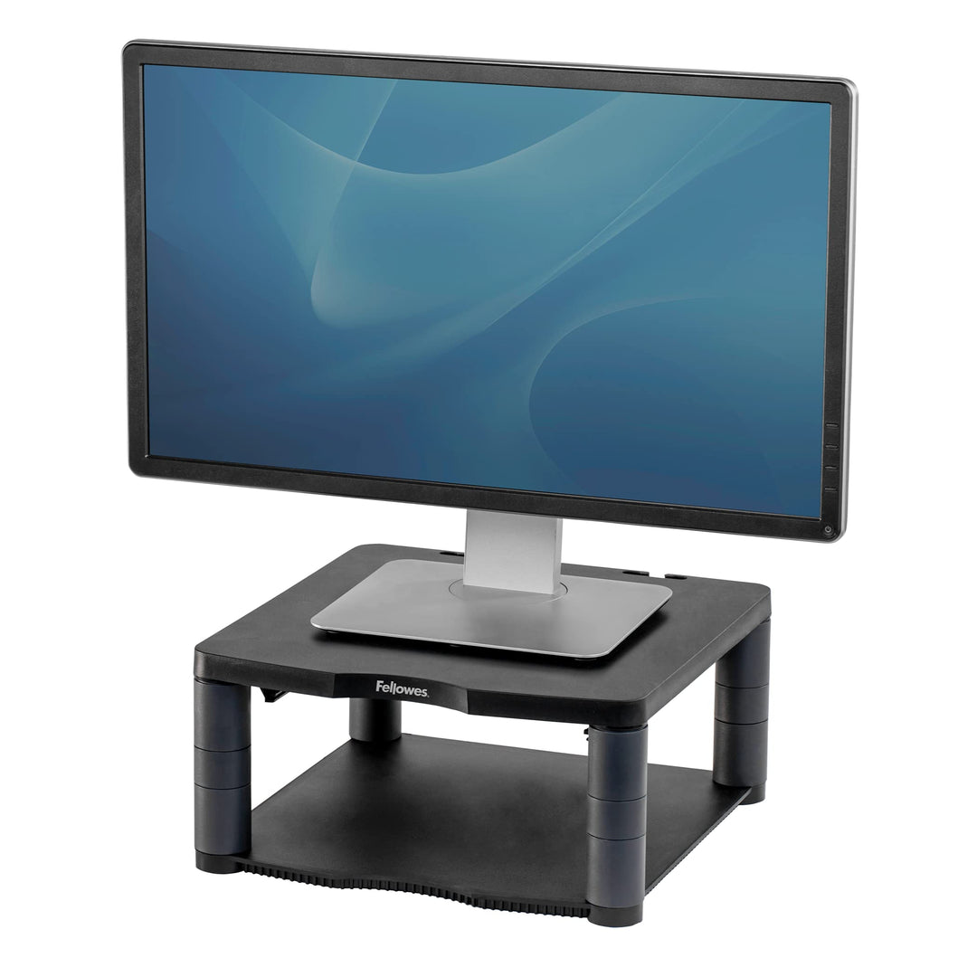 Fellowes Premium Monitor Ständer bis 53,3 cm (21 Zoll) Graphit, 9169401 Premium Graphit, Premium Gra