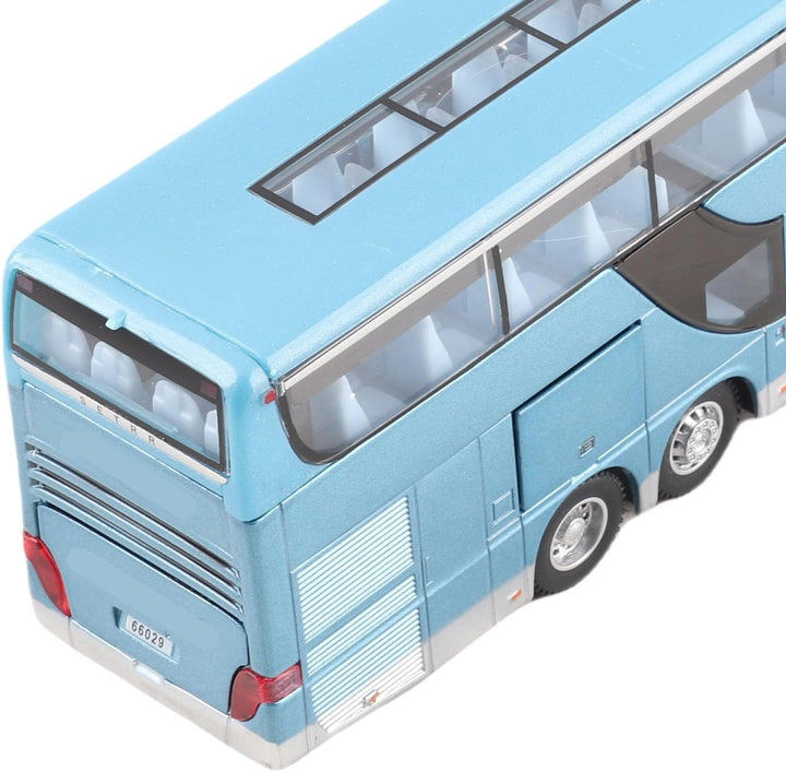 Doppelstock Linienbus, Elektrisches 1:32 Legierungs Doppeldeckerbus Modellspielzeug mit leichter Mus