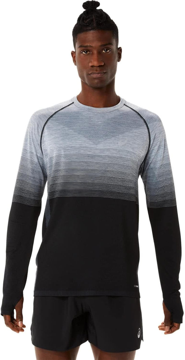 ASICS Seamless LS TOP S Performance Black/Carrier, S Performance Black/Carrier