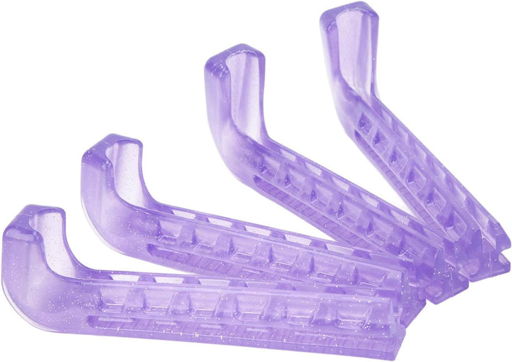 Zerodis Schlittschuh-Klingenschutz, Schlittschuh-Schutzfeder-Design für Hockey-Schlittschuhe Violett