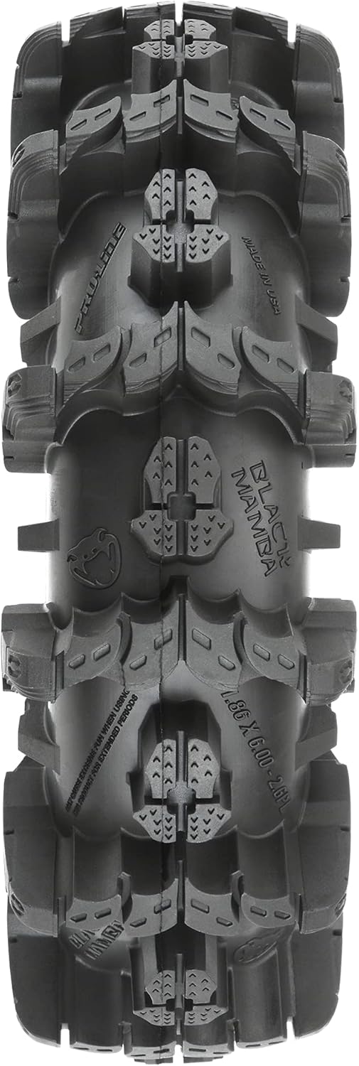 1/10 Interco Black Mamba Front/Rear 2.6" Mud Truck Tires (2)