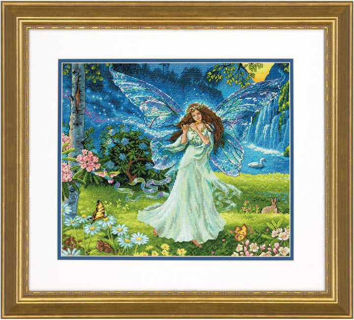 DIMENSIONS Gold: Counted Cross Stitch: Spring Fairy, 36 x 30.5cm