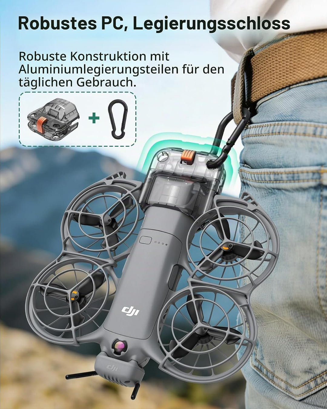 Gimbalschutz für DJI Neo 2 Drohne, Gimbalabdeckung für DJI Neo 2 Zubehör, kompakt leicht tragbar für
