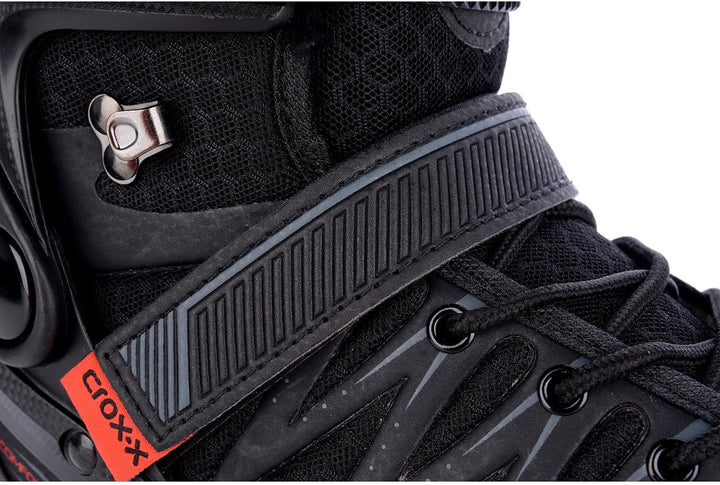GYMSPHERE Tempish Hockey Skates Crox.XM 13000002162 Rollschuhe, Erwachsene, Uni, Schwarz (Schwarz),
