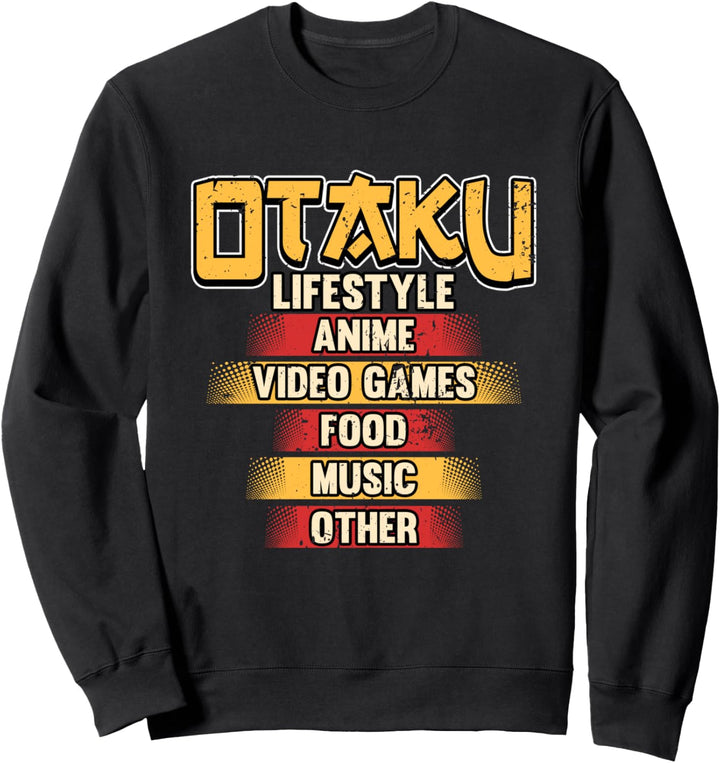Lustiger Anime Otaku Lifestyle - Baka Kawaii Sprüche Manga Sweatshirt